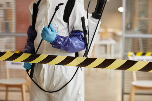 Professional Trauma Scene Cleanup technician working in Saranac, MI